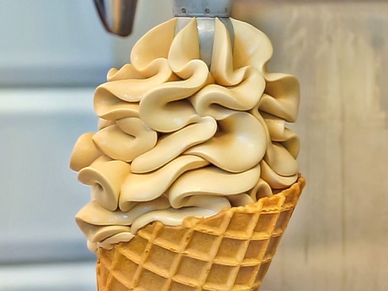 Lody włoskie kawowe