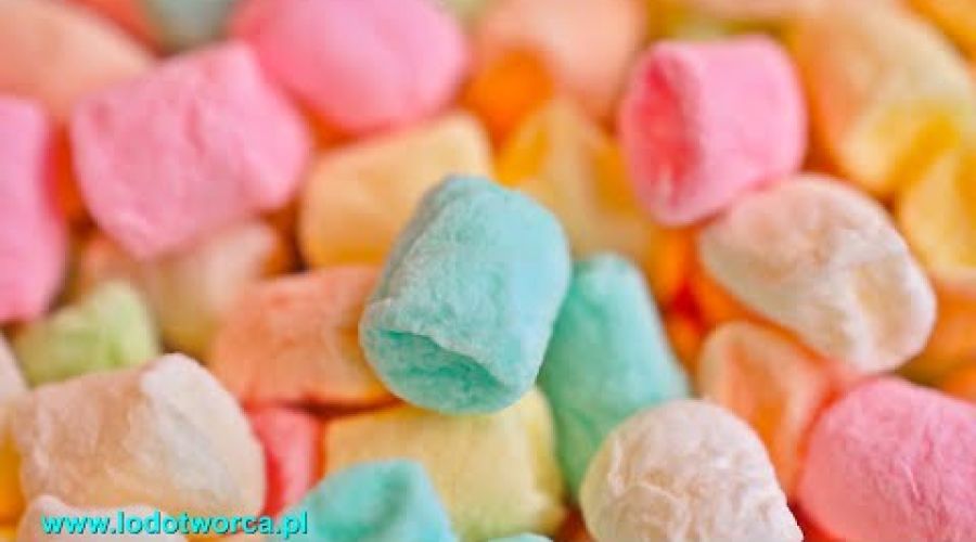 Posypka do lodów- pianki Marshmallow - lody Rzeszów lodziarnia Lodotwórca